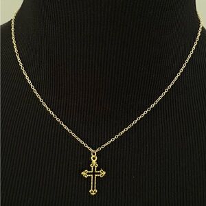 Cross Pendant Necklace - Women - NEW